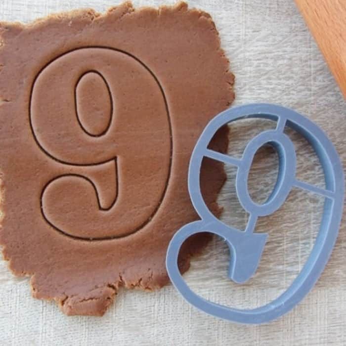 Пряник с цифрой