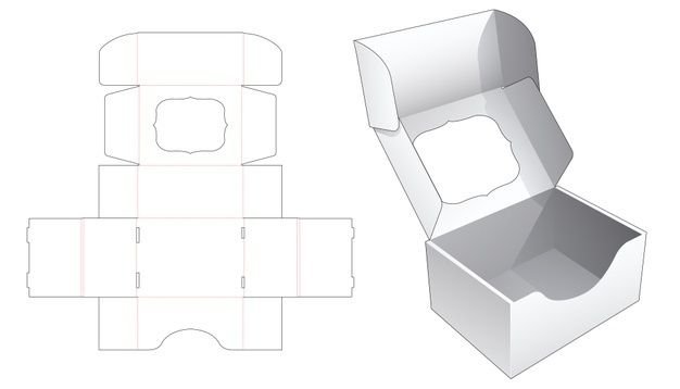 Развертка коробочки