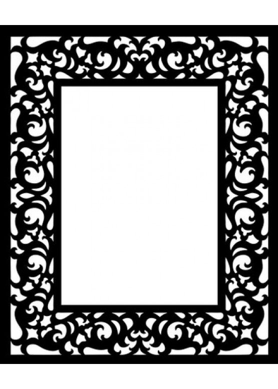 Рамка трафарет