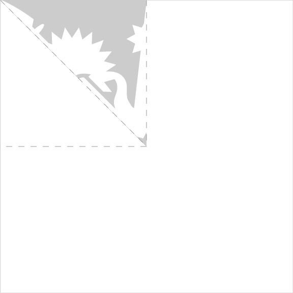 Снежинки трафарет с персонажами