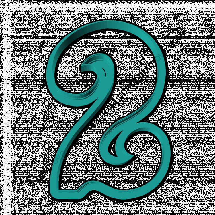 Вырубка для пряника цифра