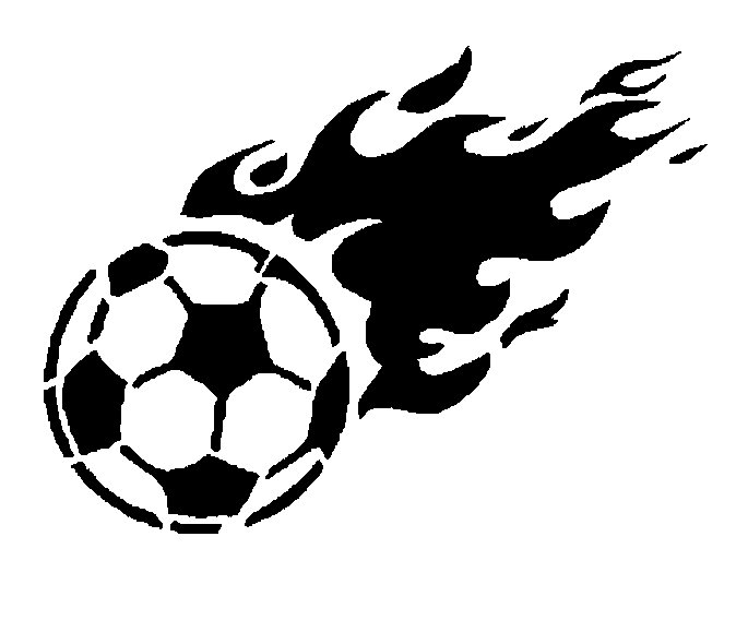 Трафареты футбольные