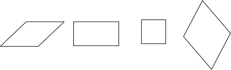 Прямоугольный четырехугольник