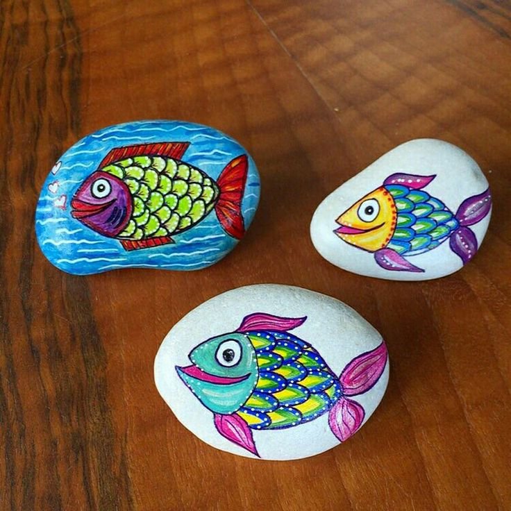 Камушки для раскрашивания