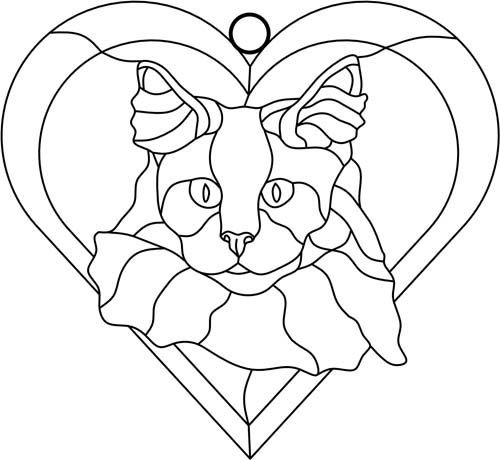 Витражные рисунки