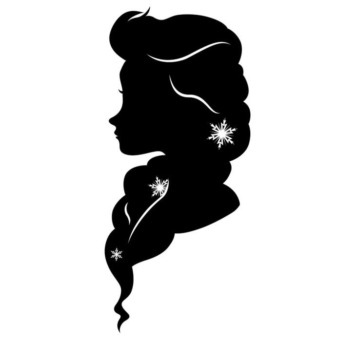 Силуэт принцессы