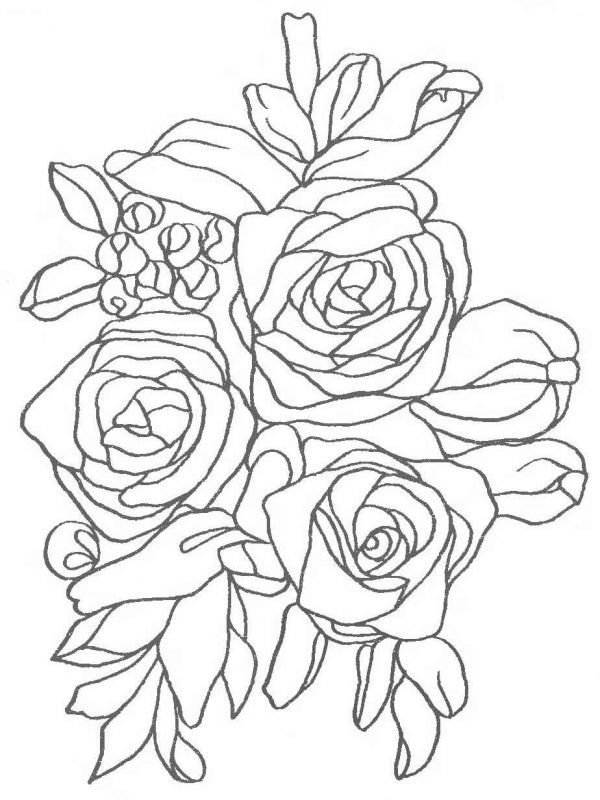 Эскизы для вышивки лентами