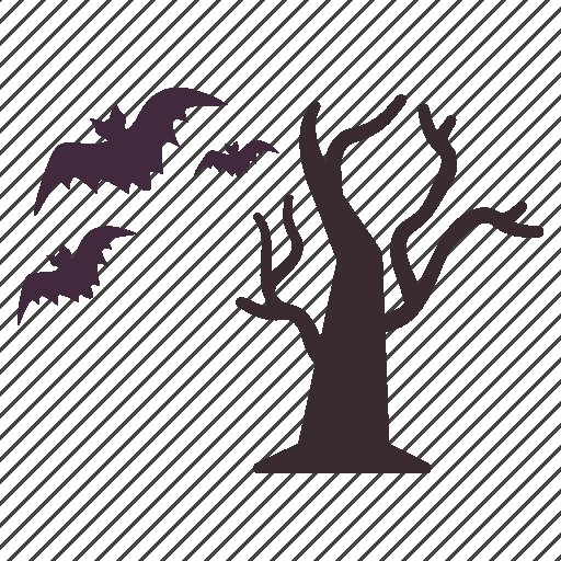 Дерево для Хэллоуина