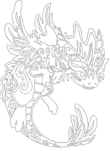 Вытанки дракон