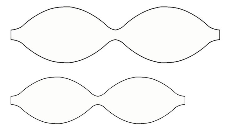 Шаблоны для бантиков из фоамирана