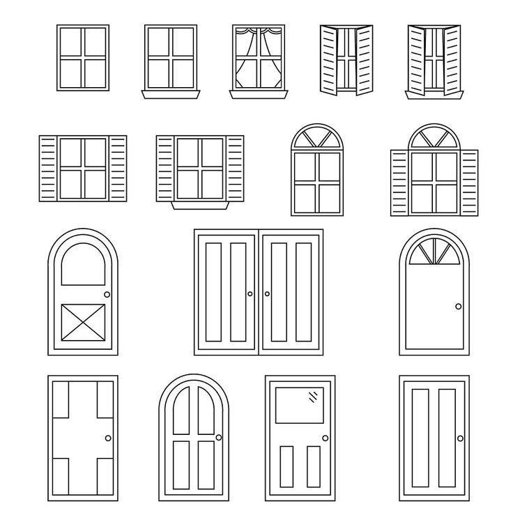 Двери в бумажный домик