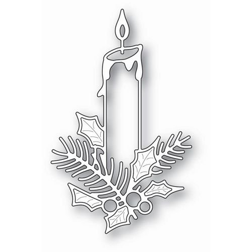 Трафареты на окна новогодние свечи