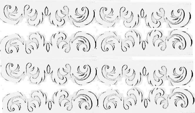 Узор для вырезки