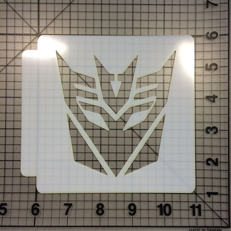 Трафарет Десептикон