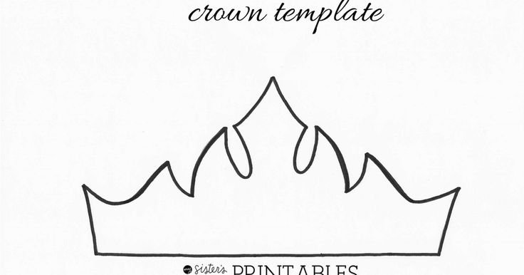 Выкройка короны для Кощея