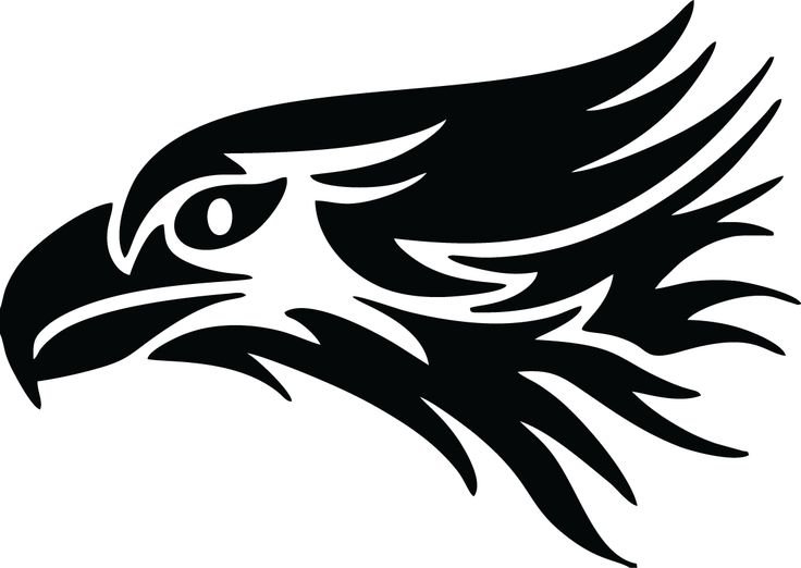 Стилизованная голова орла