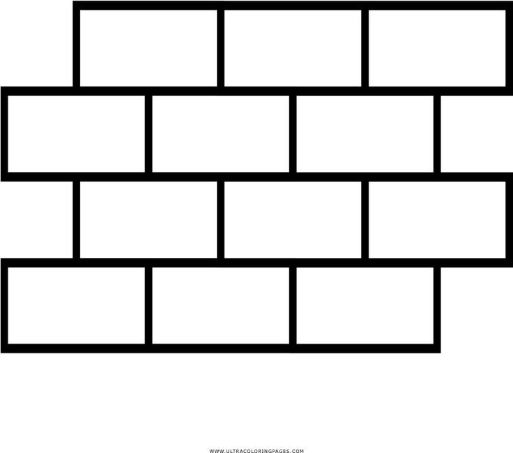 Трафарет кирпич