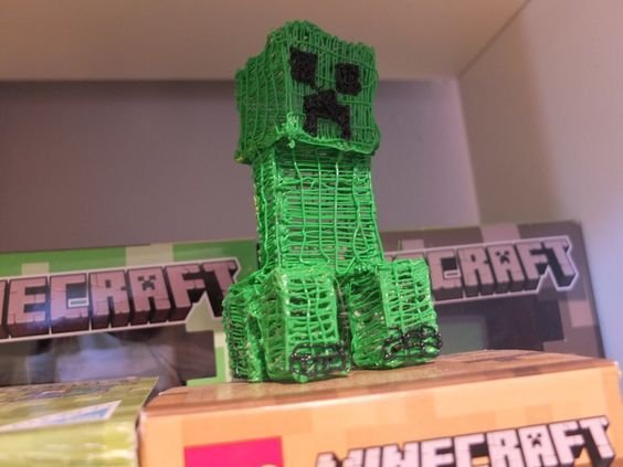 3d ручка майнкрафт Тумка