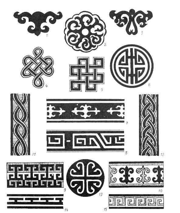 Бурятский орнамент хээ