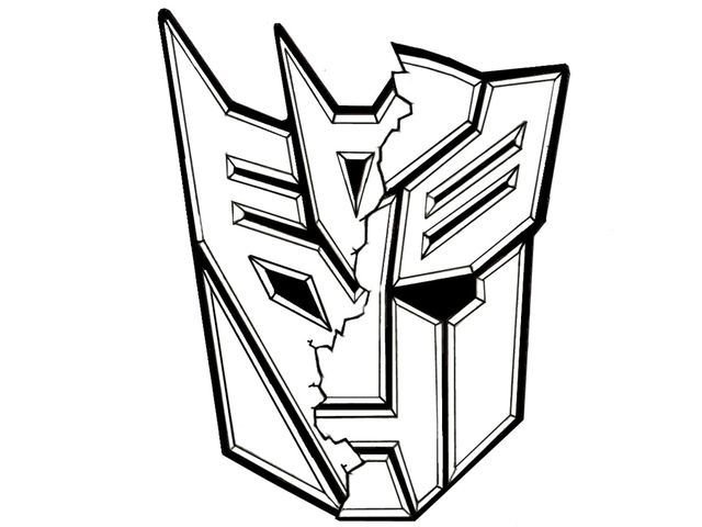Логотип автоботов и Десептиконов