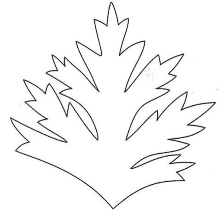 Шаблоны листьев
