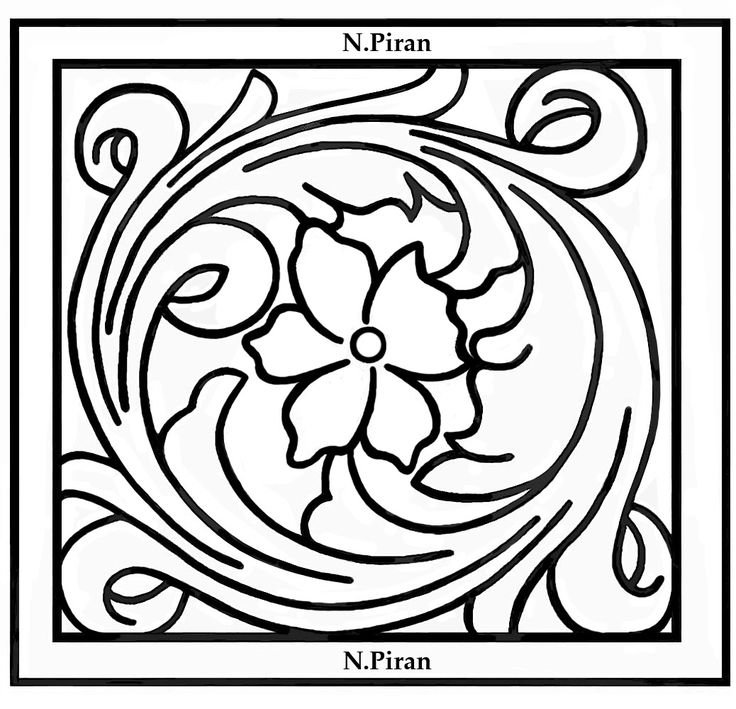 Орнаменты для чеканки