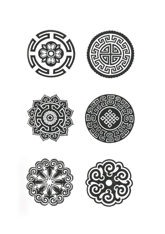 калмыцкий орнамент