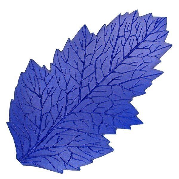 Шаблон листьев георгина из изолона