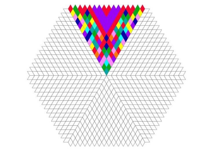 Шаблон для мандалы по дате