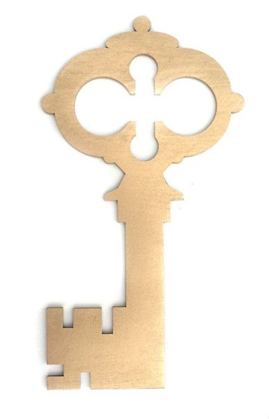 Ключик из картона