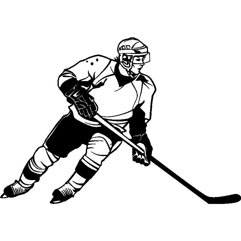 Хоккей рисунок
