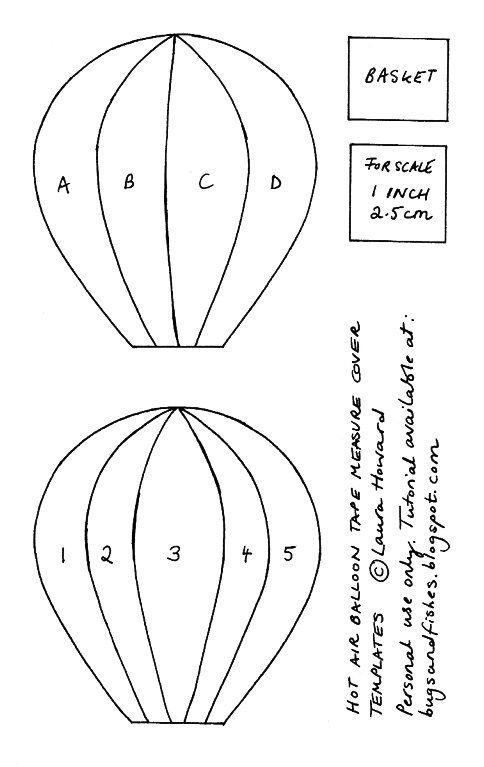 Воздушный шар из фетра выкройка