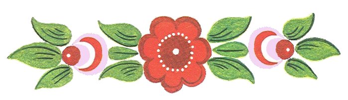 Городецкая роспись Розан старшая группа