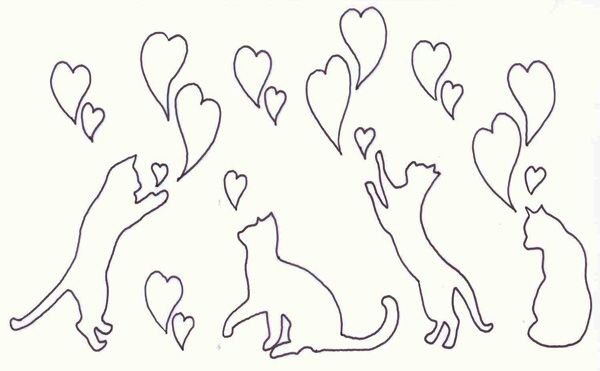 Трафареты детские для декора