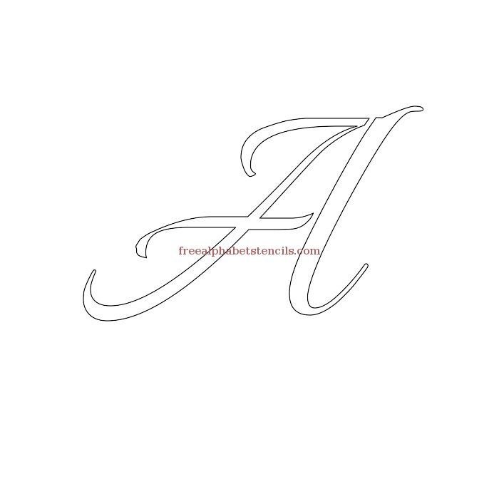 Л прописная красивая