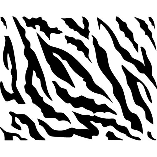 Тигровые полосы на прозрачном фоне