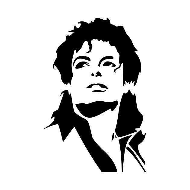 Майкл Джексон черно белый