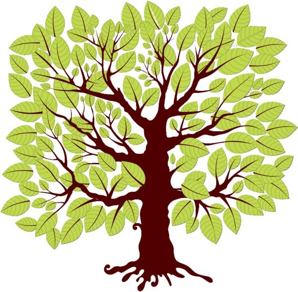 Цветное дерево