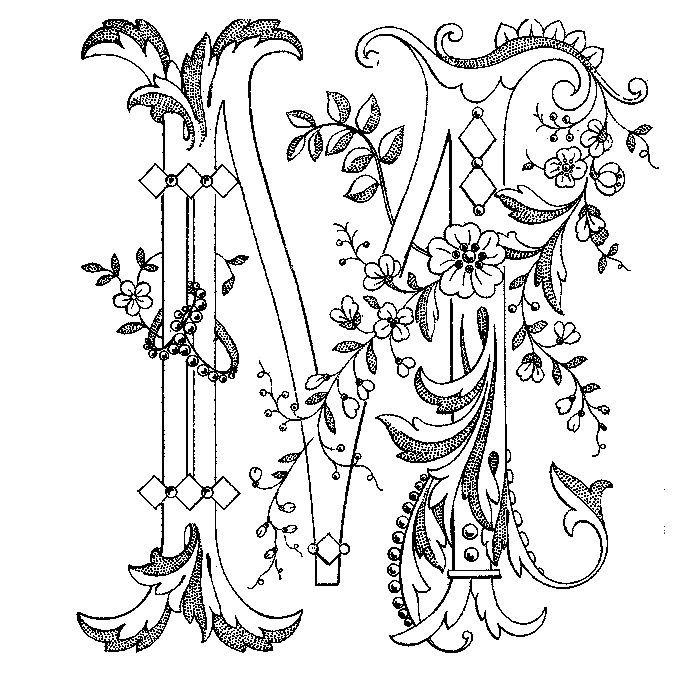 Декоративная буквица