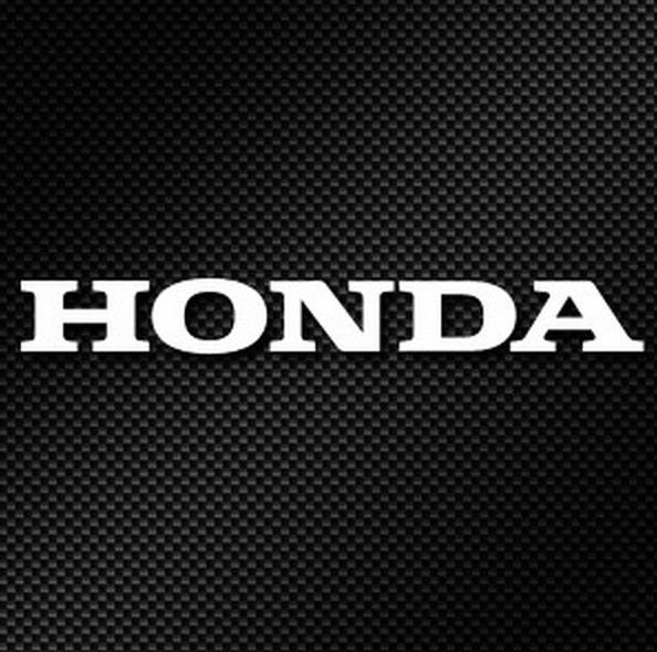 Надпись Хонда