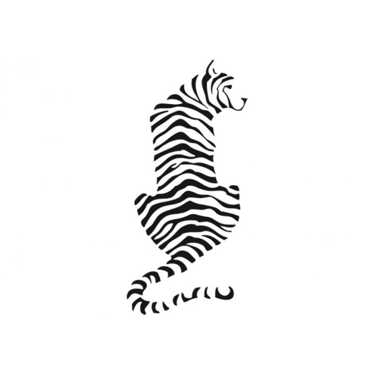 Стилизованный тигр