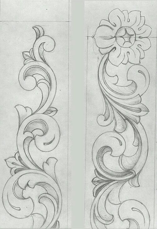 Орнаменты для резьбы по дереву