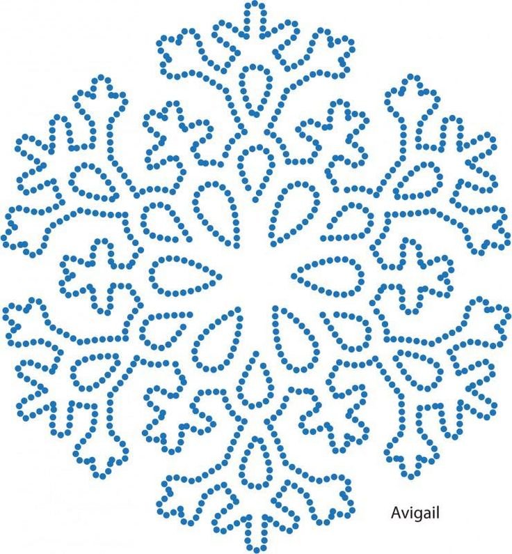 Снежинка рисунок