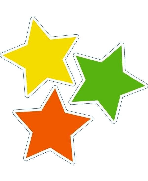 Трафарет Звёздочки