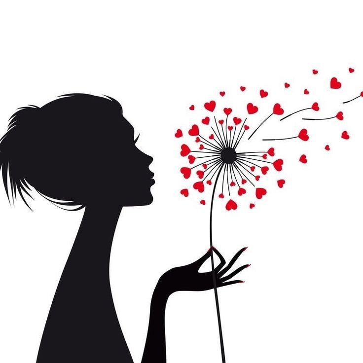 Силуэт девушки