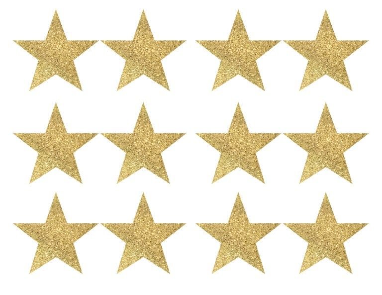 Золотистые звезды