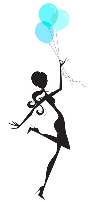 Силуэт девочки