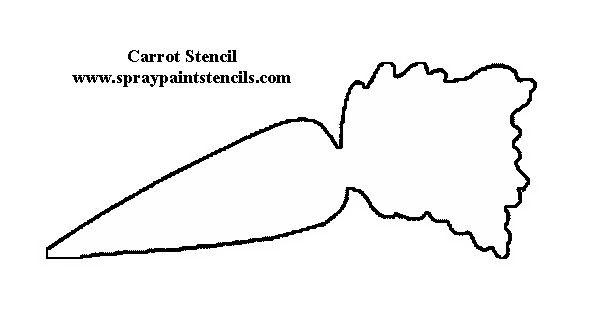 Морковка из фетра шаблон