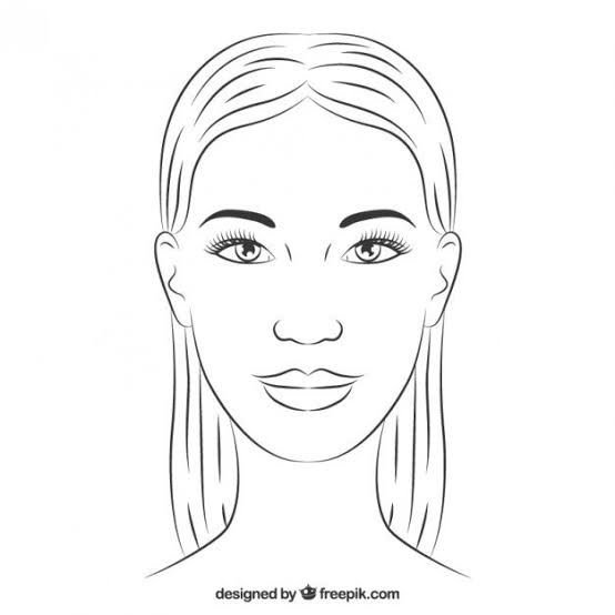 Набросок женского лица