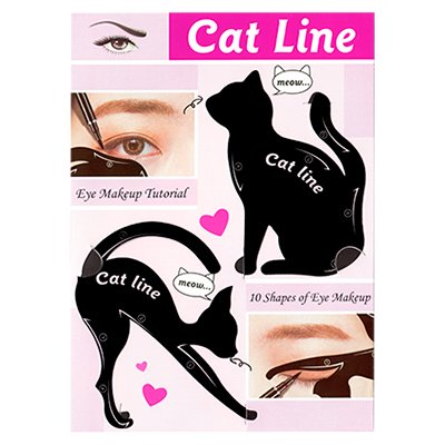 Cat line трафарет для макияжа